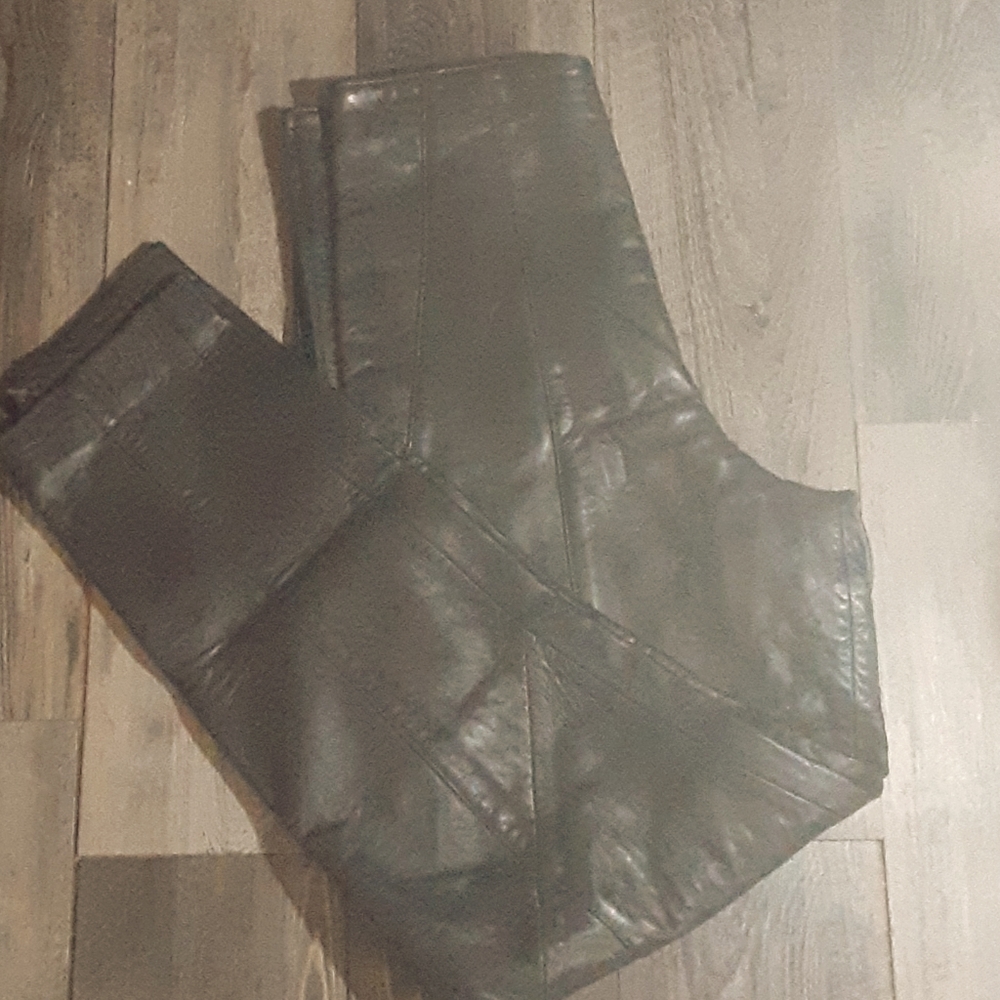 Leather pants